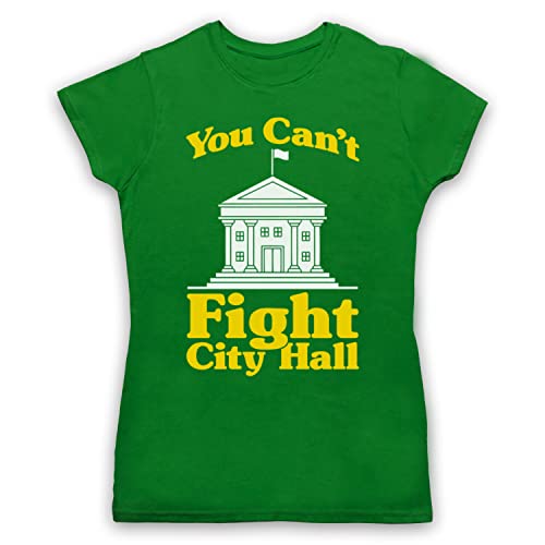 T-shirt femmes You Can't Fight City Hall coton coupe ajustée
