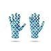 Produktbild RFEGEF Damen Handschuhe,Touchscreen-Handschuhe 3D-Waage Muster Gestrickt Damen Weich Winddicht Elegante Thermo Texting Fäustlinge Vollfinger Outdoor-Handschuhe Für Den Herbst Winter