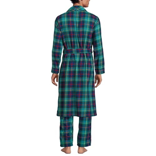 Lands' End Men's Flannel Sleepwear Robe2