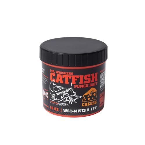 Mr. Whiskers Catfish Punch Bait - Cheese - 1 Pint