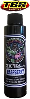 Wild Willy Raspberry Fuel Fragrance/Scent, 4 Ounce Bottle, Compatible with Methanol, Alcohol, Gas, Nitro, and Diesel Fuels!