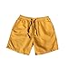 Byste Short Homme Bermuda Décontractée Léger Imprimerie Short Jean Shorts De Loisirs Short Cycliste Homme Jaune 3XL