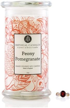 Imperial Candles Peony Pomegranate Jewellery Soy Candle