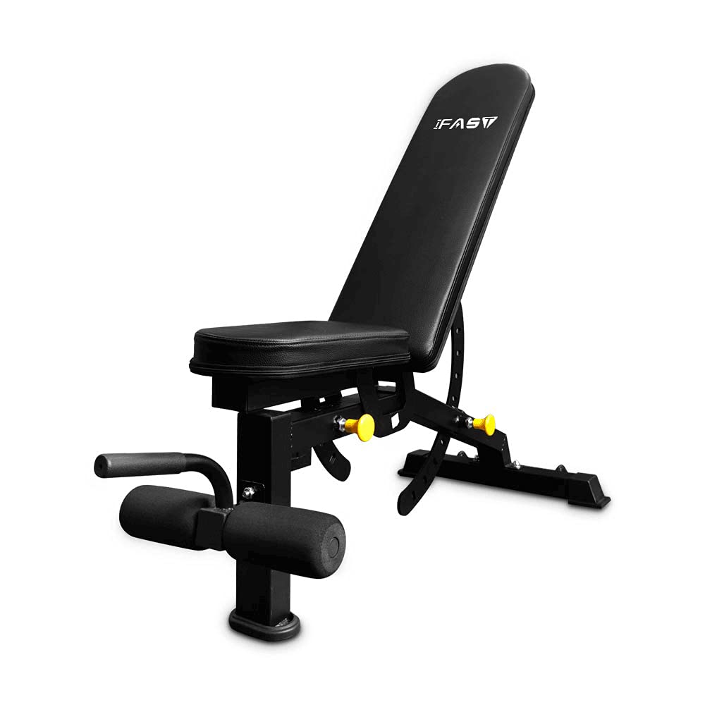 Ajustable Weight Bench Folding Strength Training Bench for Full Body Workout Home Gym Incline Dumbbe