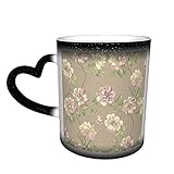 ❤ HOCHWERTIGES MATERIAL - Hergestellt aus sicherer und umweltfreundlicher Keramik. Nur Handwäsche, keine Maschinenwäsche. Klassische Tasse in Form eines Bechers, exquisite Verarbeitung, Hochglanzpolieren. Am besten für Ihr Lieblings-Heiß- / Kaltgetränk. Das ist langlebig und hitzebeständig, perfekt für Kaffee, Tee, heißen Kakao, heiße Milch und mehr.