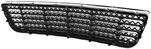Mesh Style Front Bumper Lower Grille Chrome Compatible with 2006-2013 Chevy Impala /2014-2015 Impala Limited