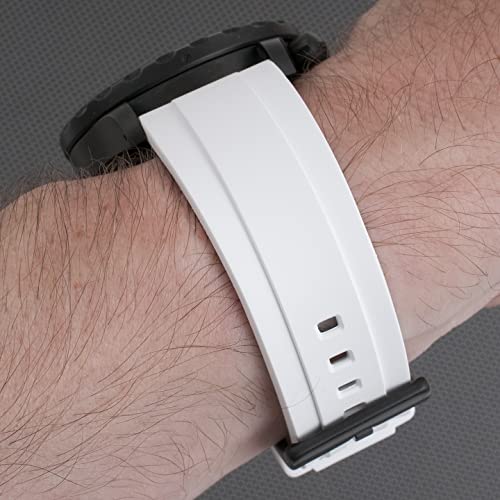 Image of StrapHabit Quick Release Rubber Watch Strap Band FKM 20mm 22mm 24mm