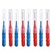 WINOMO 50pcs 2.5mm Dental Orthodontic Oral Care Interdental Brush Toothpick Between Teeth Brush Kit