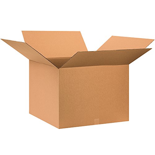 Image of PARTNERS BRAND 28x28x20 Corrugated Boxes, Large, 28L x 28W x 20H, Pack of 10 | Shipping, Packaging, Moving, Storage Box for Home or Business, Strong Wholesale Bulk Boxes