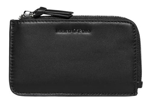 Portefeuille XS Marc O'Polo Florica en cuir noir : l'élégance minimaliste