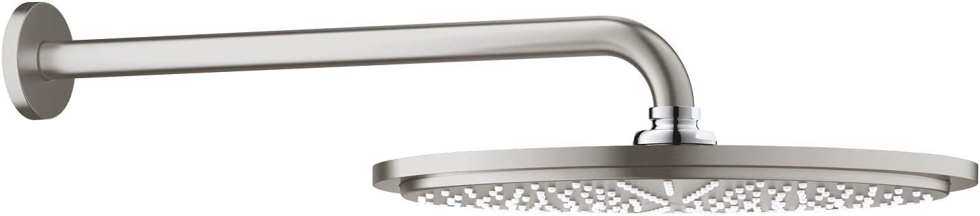 GROHE 26066DC0 Rainshower Cosmopolitan 310 Head Shower Set 380 mm, 1 Spray, Supersteel