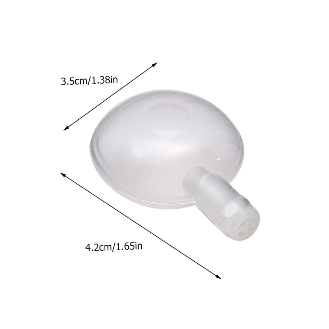 Abaodam 50 Pcs Squeakers Noise Maker Insert Accessories for Repair for DIY Projects Easily Restores Sound to Your Favorite Stuffed Animals