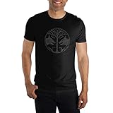 Destiny 2 Iron Banner Crest Sigil Mens T-Shirt (Large, Black)