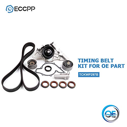 Eccpp Timing Belt Water Pump Kit Fit For 2000-2004 For Audi A6 Quattro 2001-2005 For Audi Allroad Quattro 2000-2002 For Audi S4 #TOP3