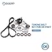 ECCPP Timing Belt Water Pump Kit Fit for 2000-2004 for Audi A6 Quattro 2001-2005 for Audi Allroad Quattro 2000-2002 for Audi S4
