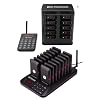 Retekess TD157 Restaurant Pager System Long Range with 16 Pagers Bundle with Retekess TD177 Long Range Systems Guest Pager with 10 Order Buzzers