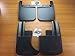 Mopar Jeep Gladiator Front & Rear Molded Splash Guards Set New OEM