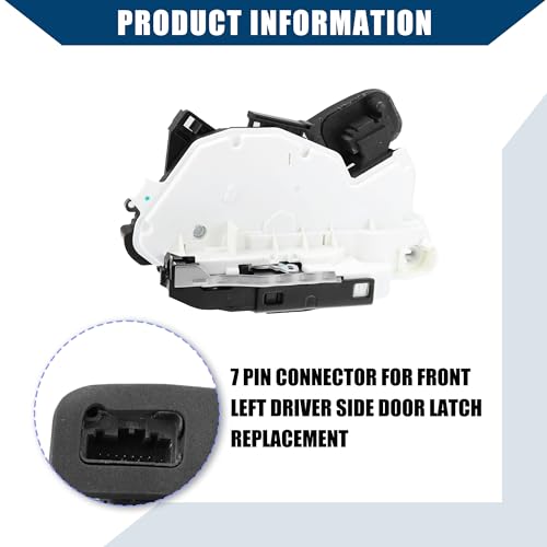Image of NO. 5K1837015E Front Left Power Door Lock Actuator Assembly Motor for VW Bettle Golf GTI Jetta Passat Tiguan /Front Driver Side Door Lock Latch Actuator Assembly LH /Durable /1Pcs