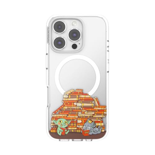 PopSockets iPhone 16 Pro Phone Case with MagSafe- The Librarians