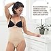 UpSpring C-Panty Women's C-Section Recovery Underwear/Briefs with Silicone Panel for Incision Care, Black/Nude Small (Pack of 2)