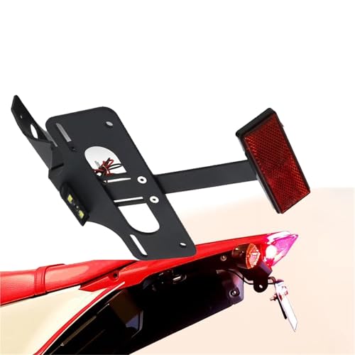 Support de plaque d'immatriculation arrière moto pour vos escapades en Rallye