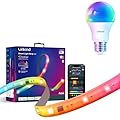 Linkind WiFi Smart Light Bulbs 1 Pack and LED Strip Lights RGB 10ft Compatible with Alexa and Google Home