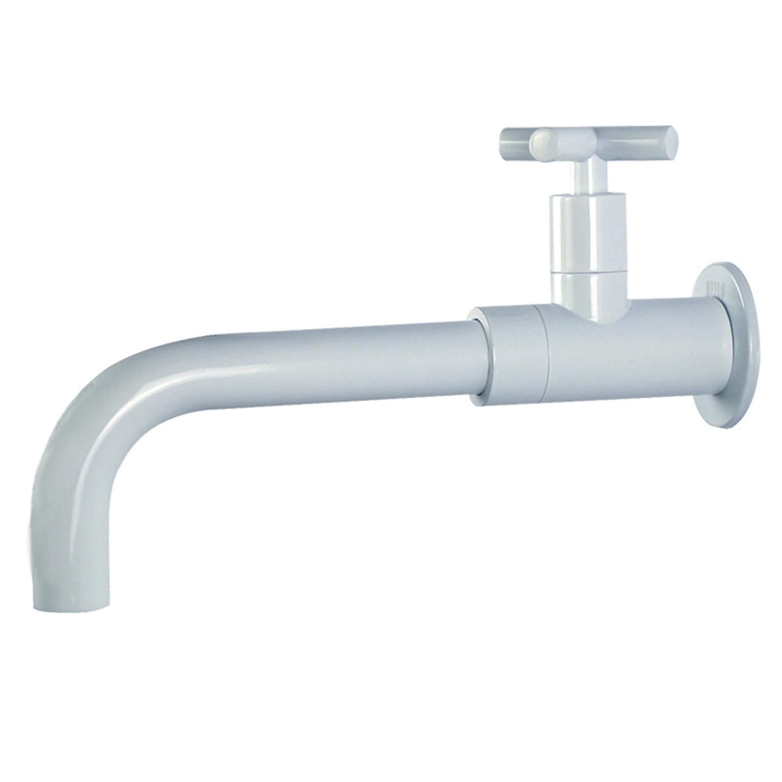 FQWNCIEG Bathroom Sink Wall Mounted Taps Single Cold 360° Rotating Countertop Basin Tap Single Lever,White