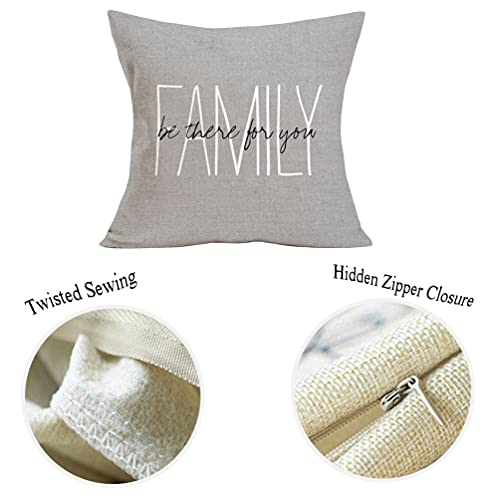 Royalours Home Sweet Home Throw Pillow Cover Set Of 4 16X16 Inch Warm Inspirational Quote Pillow Case Cotton Linen Farmhouse Cushion Cover For Sofa Decorative Pillows(Home 4Pack) #TOP4