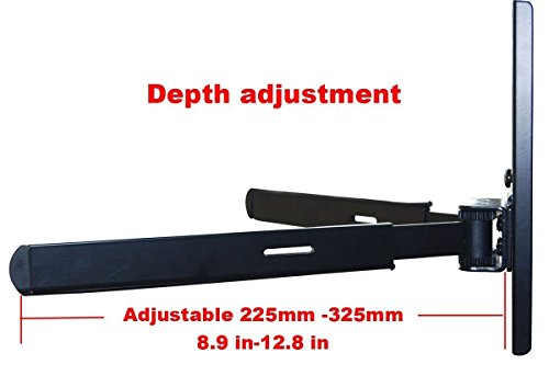 Videosecu Component Shelf Wall Mount Bracket For Dvr Vcr Dvd Player Dds Receiver Cable Box - Tv Mount Attachable M01 #TOP2