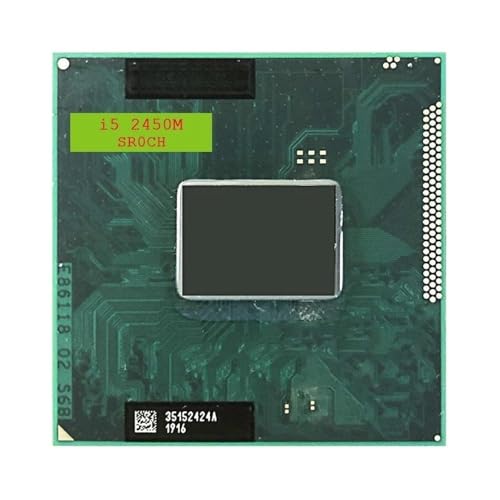 I5-2450M SR0CH Laptop CPU 2-Core 4-Thread 2.5GHz Socket G2