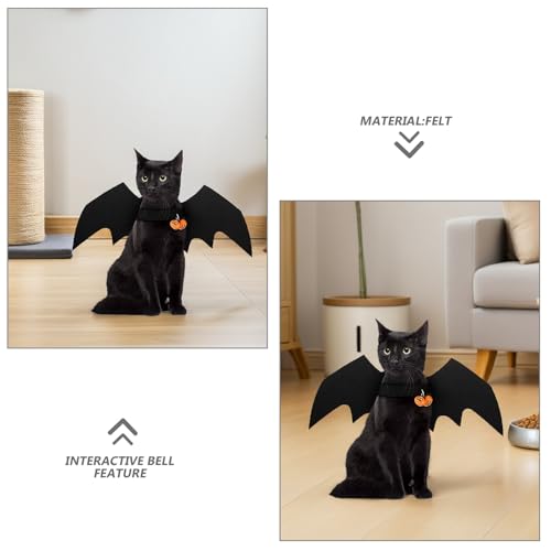 Costume chauve-souris animaux 3 pièces déguisement Halloween léger et ajustable