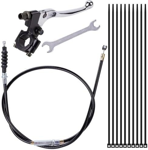 Greatparts 7/8" Baja Bike Brake & Throttle Cable Kit With Lever, Grip, Clamp – Fits 50cc-250cc