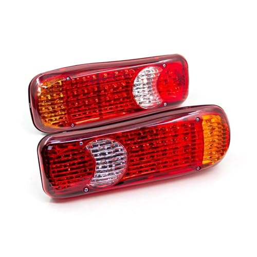 Feux arrière camion 12V anti-collision avec clignotant 46 LED