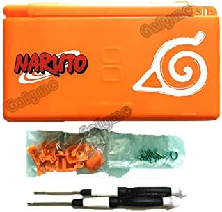 Hot Full Set Limited Edition Design Fit DS Lite Plastic Housing Shell Cover Case Replacement for Nintendo NDSL with Full Buttons (Naruto)