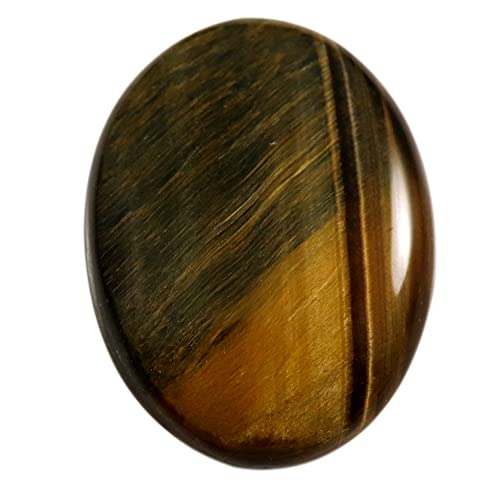 Œil de tigre bleu cabochon ovale pour création bijoux lithothérapie