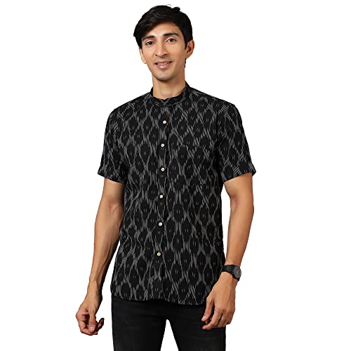 Image of WINTAGE Men's: Ikat Cotton Shirt