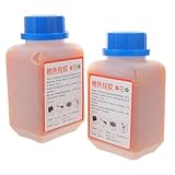 Cabilock 2 Flaschen Silicagel Trockenmittelperlen 500g Wiederverwendbar Farbwechselnd von Orange zu Grün Silikonperlen für 3d druck Filamenttrockner und Laborentfeuchtung