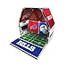CreateOn Buffalo Bills NFL Fan-Tiles Magnetic Match-Up Tiles | 17-Piece Building Set for Kids & Adults | Officially Licensed NFL Team Collectibles | Build, Play & Display (All 32 Teams Available)