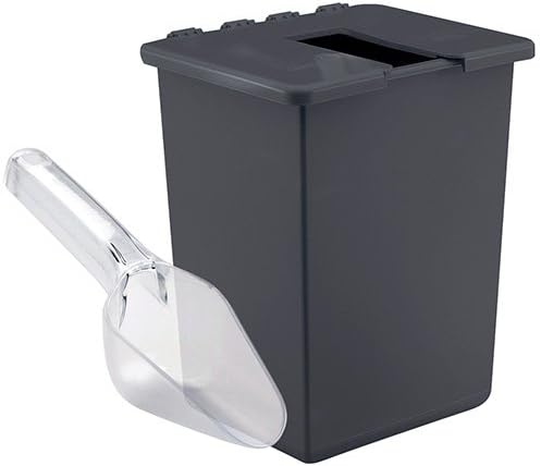 San Jamar Saf-T-Ice Scoop Holder with 6 oz. Ice Scoop Combo Deal