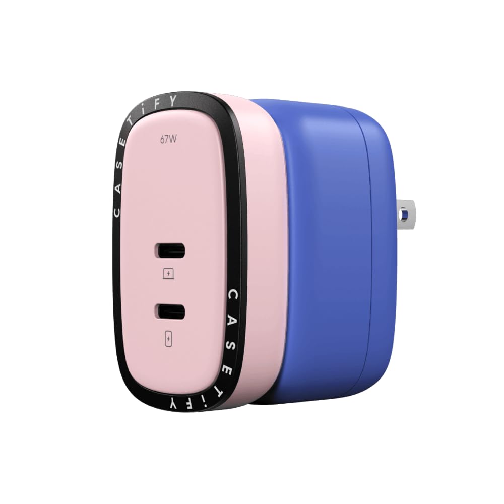 Casetify DOB （ピンク)POWERTHRU モバイルバッテリー Casetify DOB （ピンク)POWERTHRU モバイルバッテリー