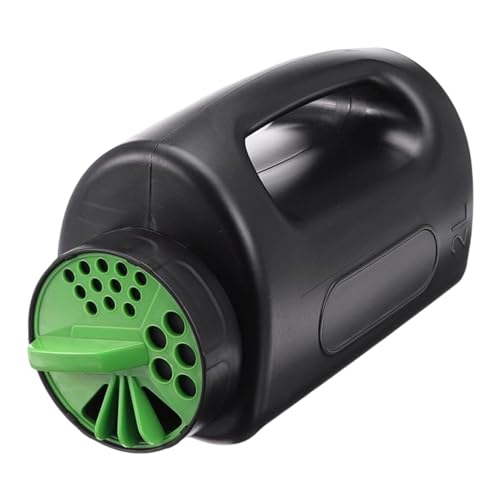 Spandiconcime portatile - Spandiconcime manuale a manovella, seminatrice portatile 2 L | Spandiatore manuale per fusione di ghiaccio, spalmatore a diffusione ad alta capacità con apertura regolabile