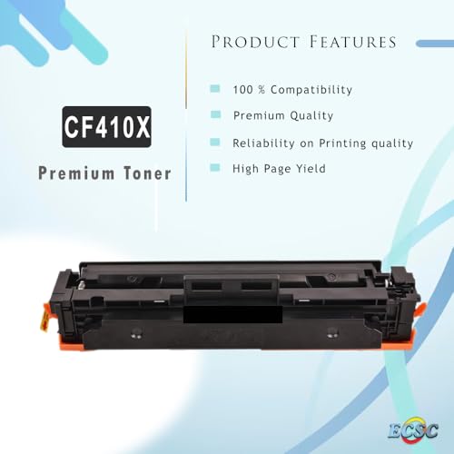 Toner compatible CF410X HP Color LaserJet Pro M477fdw M452dn - 3