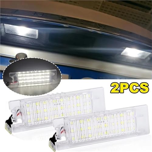 Piloto de matrícula para Opel luces traseras de coche para sustitución 6