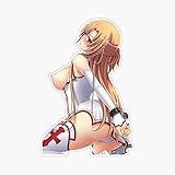 Yuuki Asuna-chan Sticker Ecchi Sexy Girl Sticker Car Truck Decal Vinyl Stickers Window Laptop Bottle Skateboard Sticker