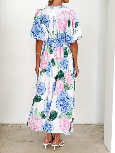 Image of Sissyaki Women's Floral Maxi Dress 2026 Summer Spring Wedding Guest Dress