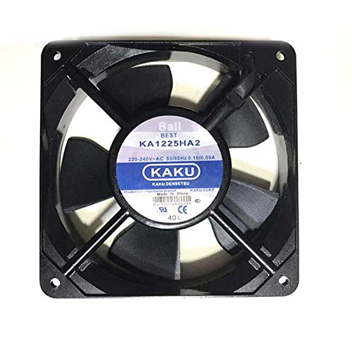Amazon.co.jp 冷却ファン for Kaku KA1225HA2 12cm 12025 220V Metal Frame high
