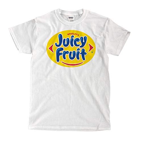 Juicy Fruit - White T-Shirt (Large) Juicy Fruit - White T-Shirt (Large)