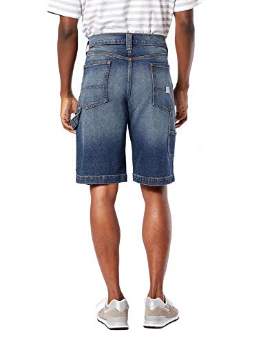 Signature By Levi Strauss & Co. Gold Label Men's Carpenter Short, Sedona Blue, 36 #TOP2