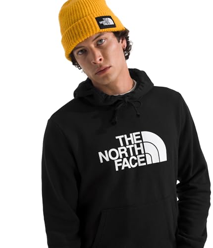 Image of THE NORTH FACE Men's Evolution Half Dome Hoodie | Sweatshirt With 2 Piece Hood, Adjustable Drawcord, Kangaroo Hand Pocket