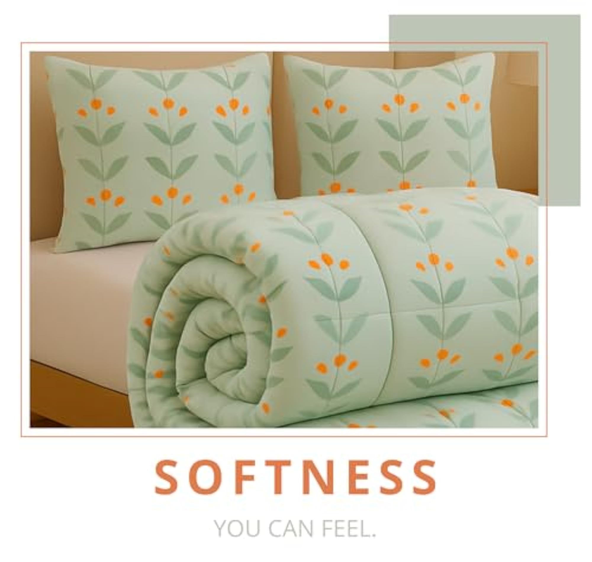 Premium Microfiber Printed Double Bed Comforter